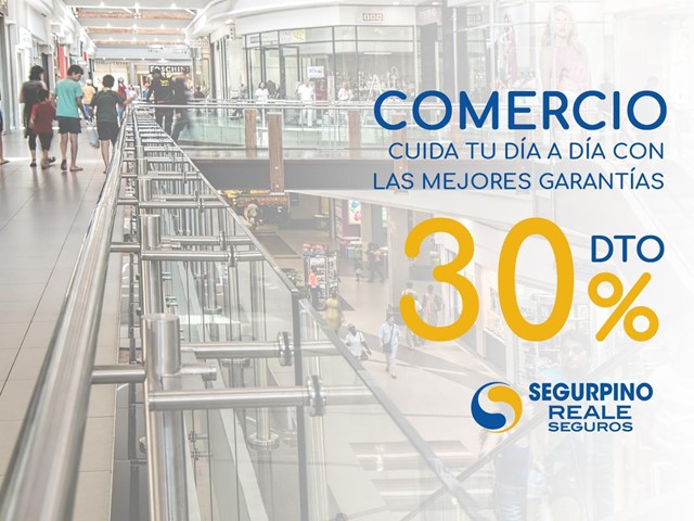 30% de descuento en el seguro de tu comercio