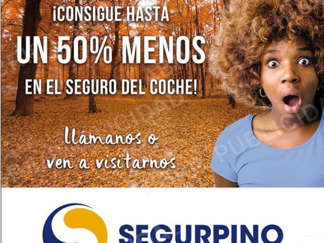 Consigue hasta un 50% menos en el seguro del coche