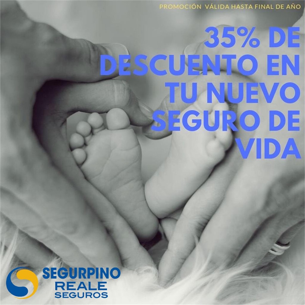 ¡Descuento del 35% en el nuevo seguro de vida!