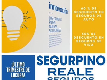 ¡Descuento del 60% en seguros de auto y 50% en seguros de vida!