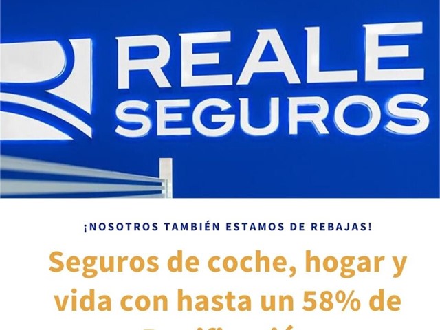 ¡En Seguros Reale Segurpino también estamos de rebajas!