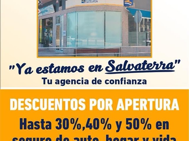 ¡Promociones de apertura en nuestra agencia Reale en Salvaterra!