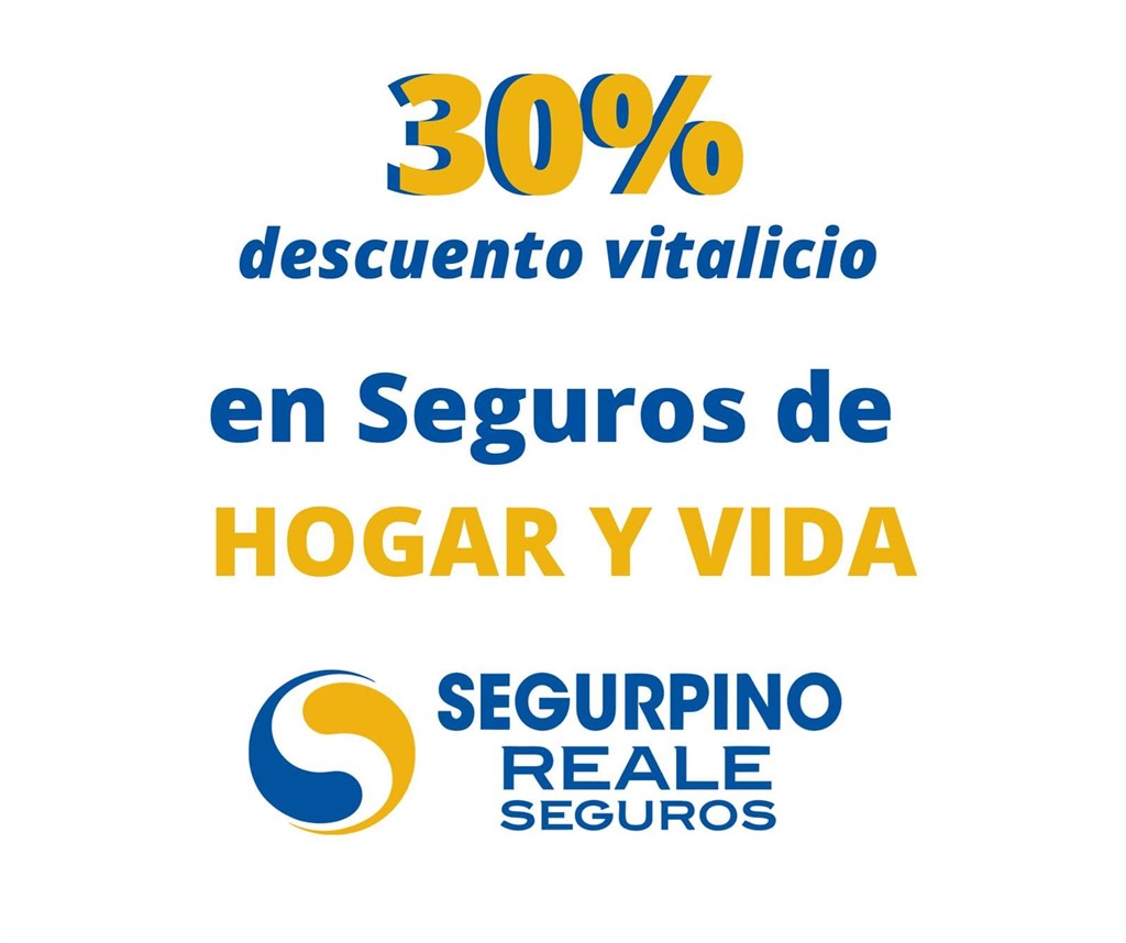 Seguros Vida y Hogar 30% de descuento en Reale Segurpino