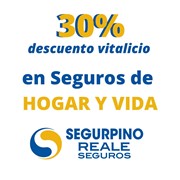 Seguros Vida y Hogar 30% de descuento en Reale Segurpino