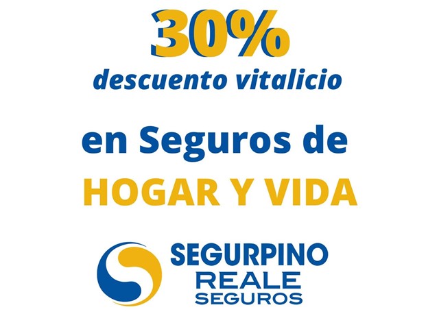 Seguros Vida y Hogar 30% de descuento en Reale Segurpino